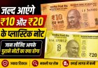 ₹10 और ₹20 के पॉलीमर (प्लास्टिक) नोटों का ट्रायल जल्द, 200 करोड़ नोट छापने को मिली मंजूरी