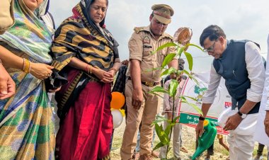 'एक पेड़ माँ के नाम' अभियान के तहत भीलमपुर में हुआ वृहद पौधारोपण, हजारों पौधे रोपे गए