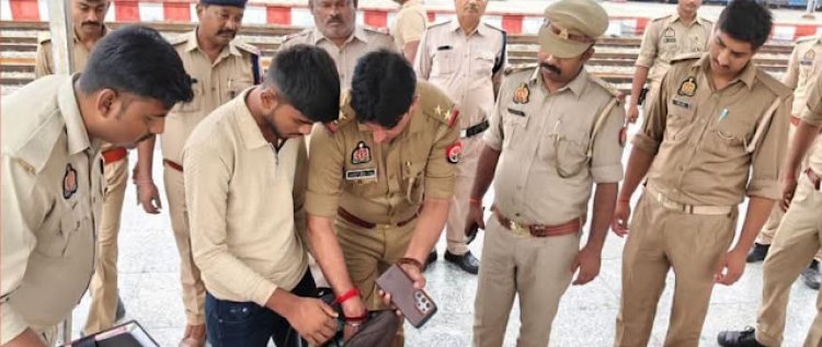 जंघई स्टेशन पर बम की अफवाह से हड़कंप, जांच में सूचना निकली फर्जी