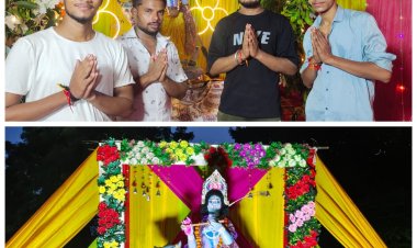जौनपुर।  धर्मापुर बाजार में धूमधाम से मनाई गई श्रीकृष्ण जन्माष्टमी, भक्ति में सराबोर दिखे श्रद्धालु